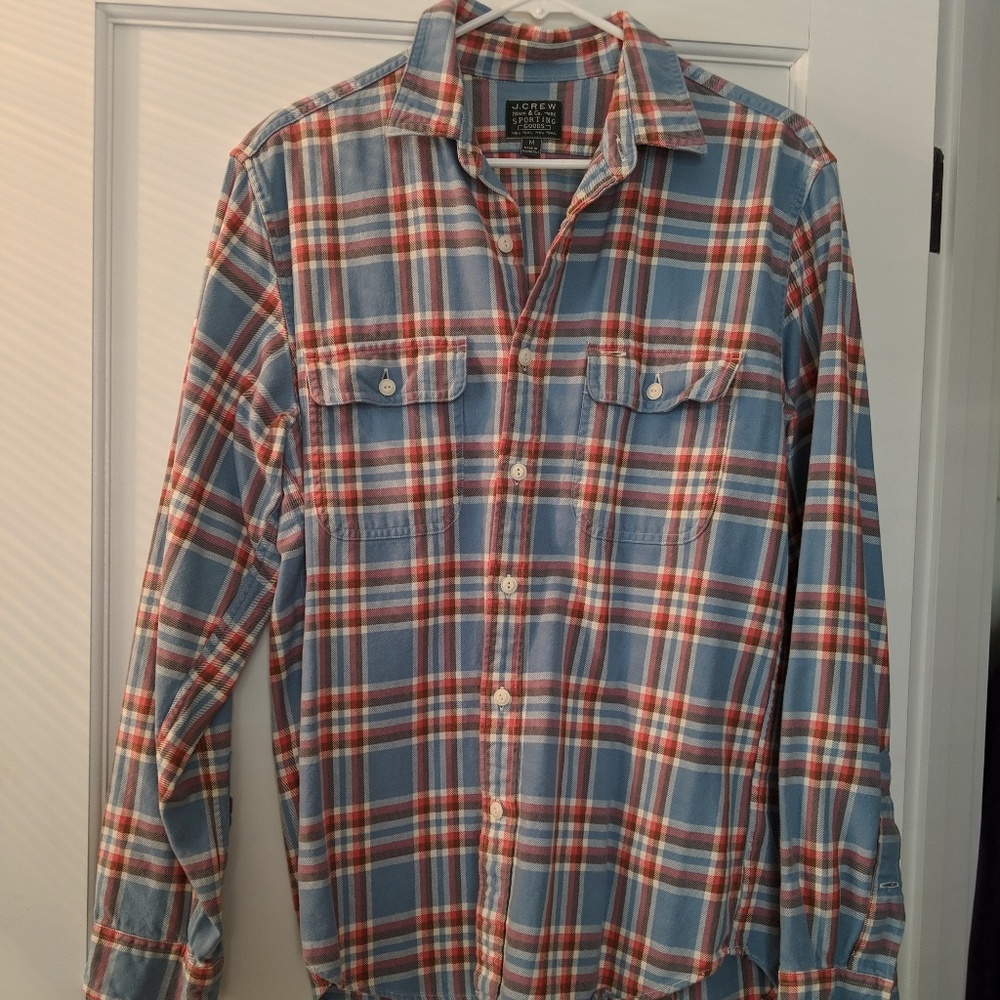 JCrew Men's Flannel size M